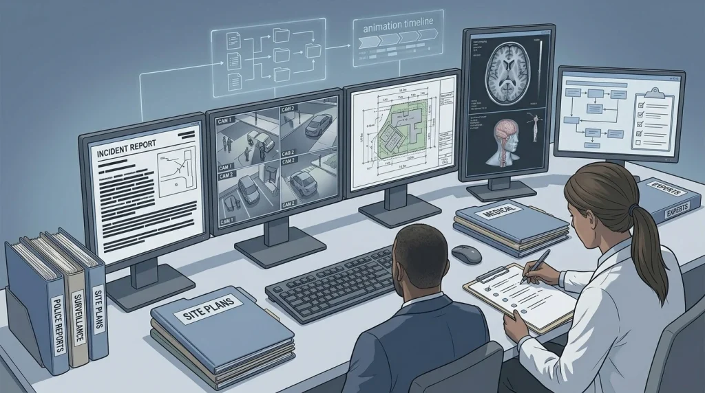 courtroom animation company