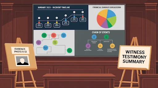 An example of trial graphics