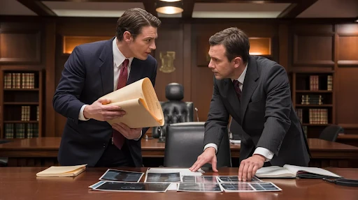 Legal experts working on a medical case