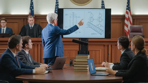 A proceed in a court of law