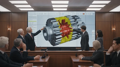Product liability case animation